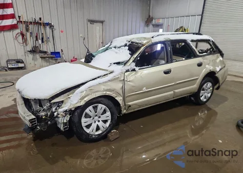 2008 Subaru Outback z USA, uszkodzony, nr VIN 4S4BP60C387322776